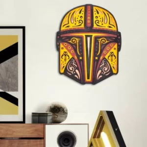 Image of LAZ083 Multicolor Decorative Wooden Wall Accessory