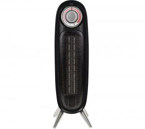 Image of Russell Hobbs RHRETFH1002B Portable Hot & Cool Fan Heater - Black