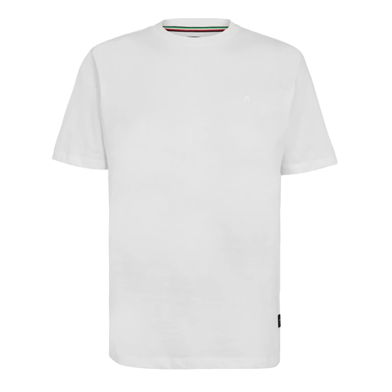 Image of Replay Mens Tonal R T-Shirt White male S
