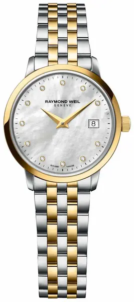 Image of Raymond Weil 5985-STP-97081 Womens Toccata Diamond Two Watch