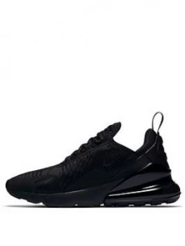 Image of Nike Air Max 270 - Black, Size 5, Women