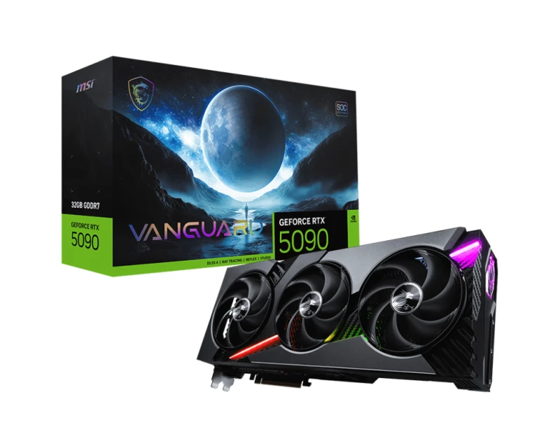 Image of MSI GeForce RTX 5090 32G VANGUARD SOC NVIDIA 32GB GDDR7