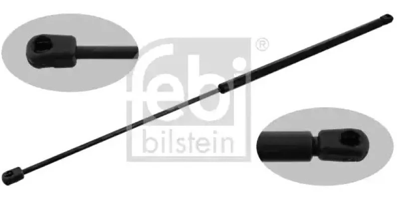 Image of FEBI BILSTEIN 47614 Tailgate strut both sides, Extention Force: 150N Gas Spring,boot (219)