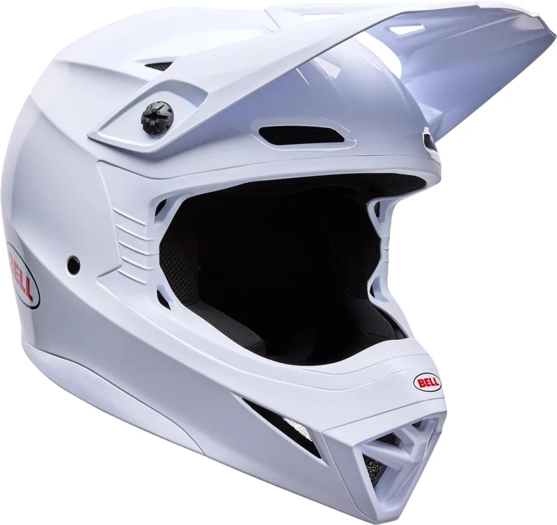 Image of Bell MX-10 MIPS Youth Motocross Helmet, white, Size M