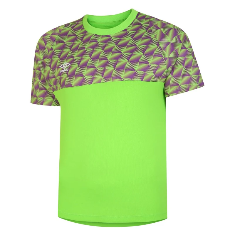 Image of Umbro Flux Goalkeeper Jersey in Bright Green Size: 11-12 Years Bright Green Unisex 11-12 Years