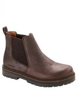 Image of Birkenstock Stalon Leather Ankle Boot - Mocha