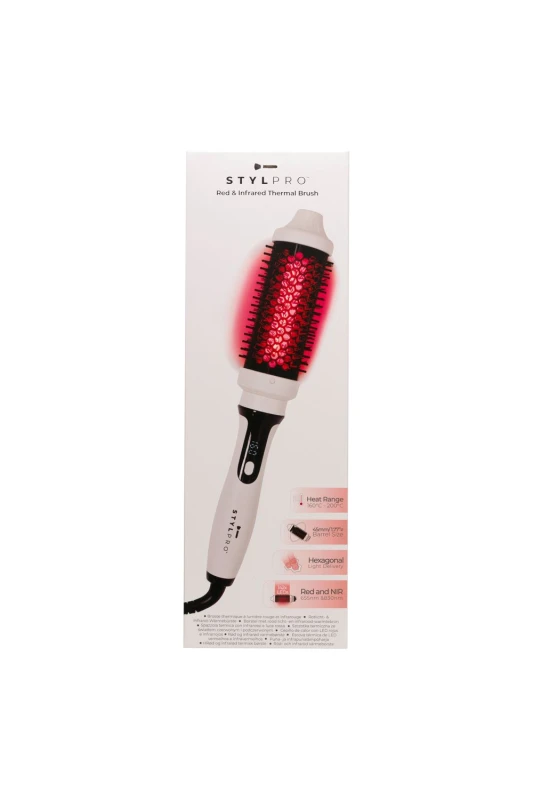 Image of Stylpro Womens Red & Infrared Thermal Brush Multicolor Female