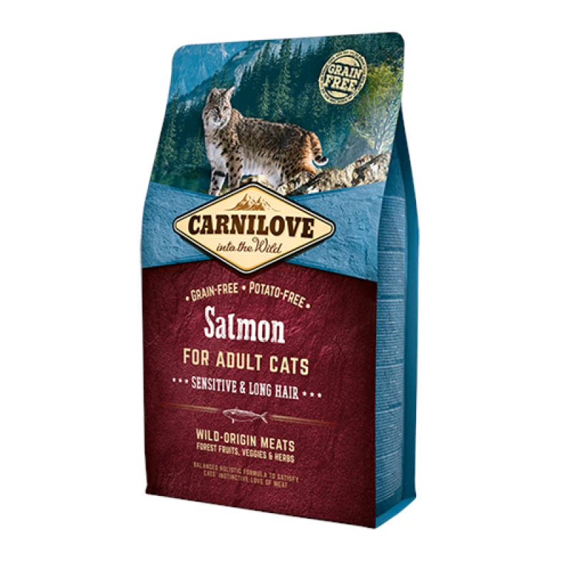 Image of Carnilove Salmon Adult Cat Food 6kg Brown unisex