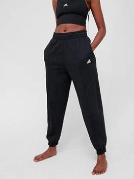 Image of adidas Studio Yoga Pants - Black, Size S, Women