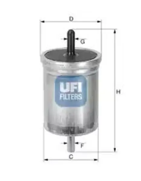 Image of UFI 31.562.00 Fuel Filter Petrol