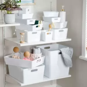 Image of Wham 13 Piece Multi-Size Studio Basket Set - Ice White