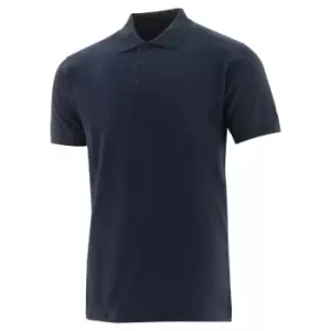 Image of Caterpillar Mens Essentials Polo Shirt (M) (Navy)