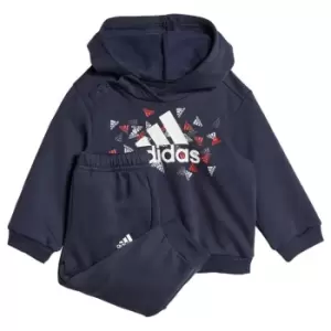 Image of adidas Badge of Sport Graphic Jogger Kids - Blue