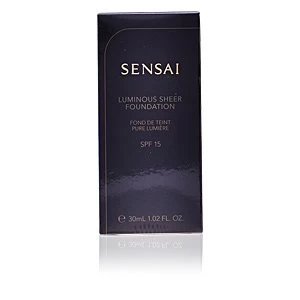 Image of SENSAI luminous sheer foundation SPF15 #205-mocha beig