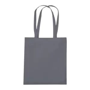 Image of Westford Mill EarthAware Organic Bag For Life (10 Litres) (One Size) (Graphite)