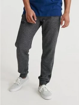 Image of Superdry Orange Label Classic Joggers, Grey, Size XS, Men
