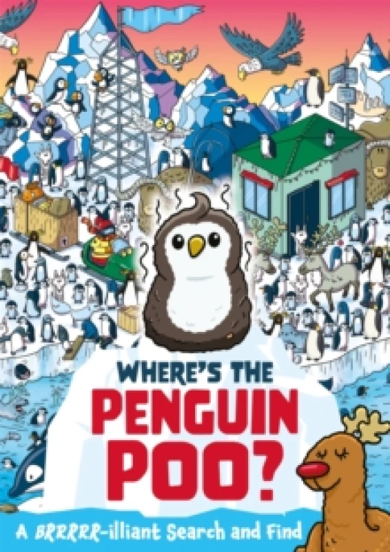 Image of Alex Hunter Where's the Penguin Poo? Book Multi unisex