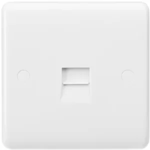 Image of KnightsBridge Curved Edge Telephone Extension Socket