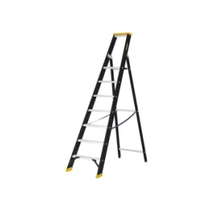 Image of Professional Single Stepladder, 1.75m 7 Rungs DWLDXLD117E