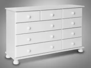Image of Furniture To Go Copenhagen White 234 Chest of Drawers Flat Packed