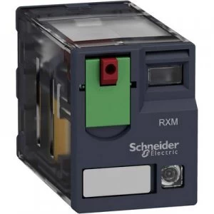 Image of Schneider Electric RXM4AB2B7 Plug-in relay 24 V AC 6 A 4 breakers, 4 makers