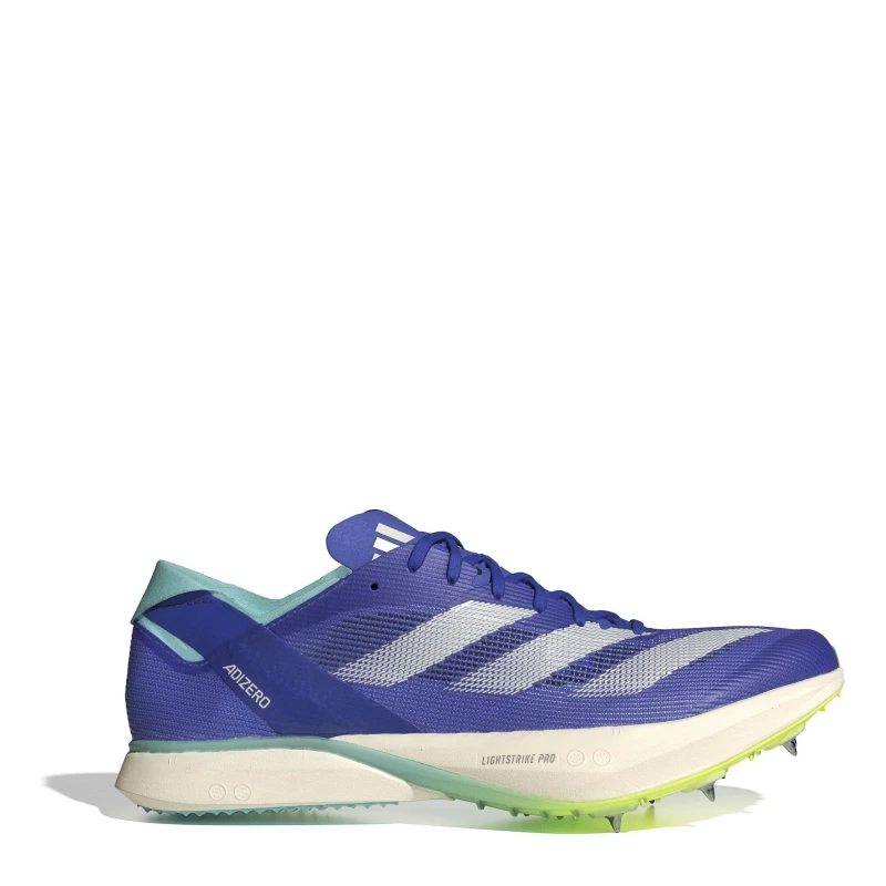 Image of adidas Adizero Avanti Running Shoes Blue/Met/Lmn male 12 (47.3)