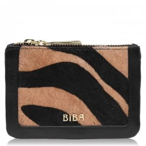 Image of Biba Dana Coin Purse - Black Suede