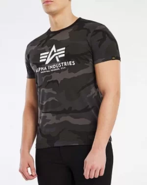 Image of Alpha Industries Basic Camo T-Shirt