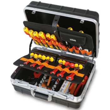 Image of Beta Tools - Tool Trolley 2036/TV Aluminium - Black