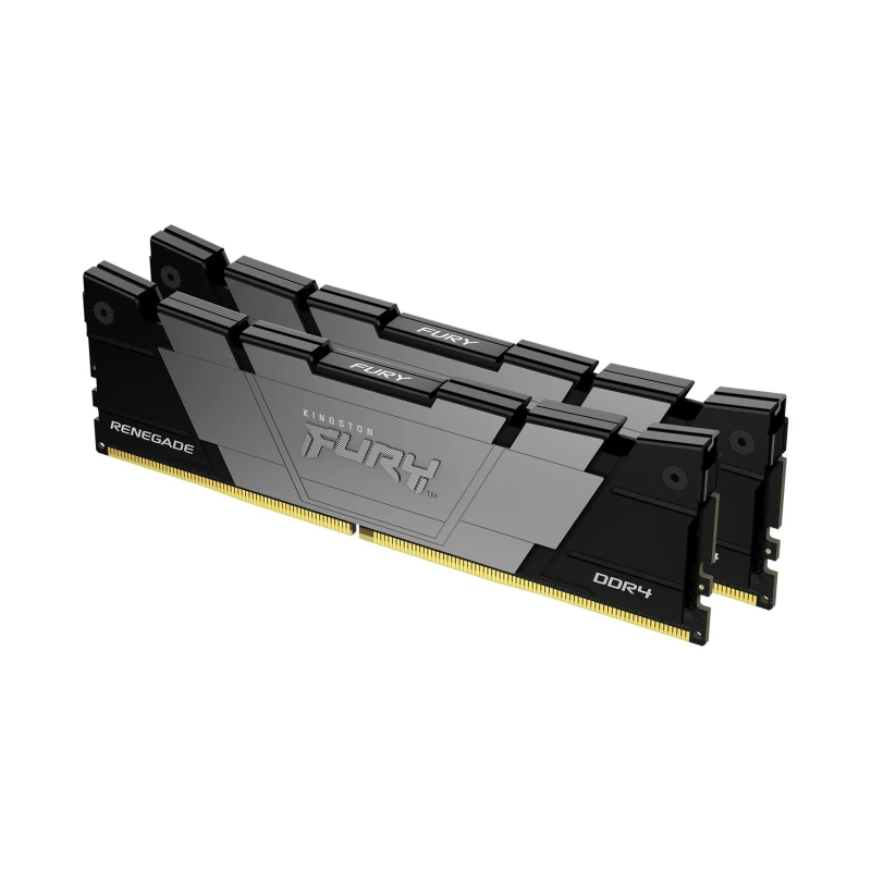 Image of Kingston Technology Kingston Technology FURY 16GB 3600MT/s DDR4 CL16 DIMM (Kit of 2) Renegade Black KF436C16RB2K2/16