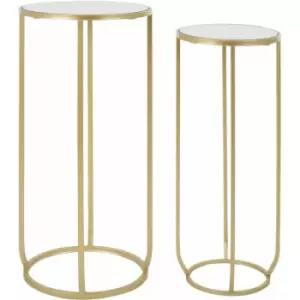 Image of Premier Housewares - Avantis Set of 2 Tall Side Tables