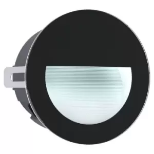 Image of Aracena LED Outdoor Recessed Wall Light White, Black IP65 - Eglo
