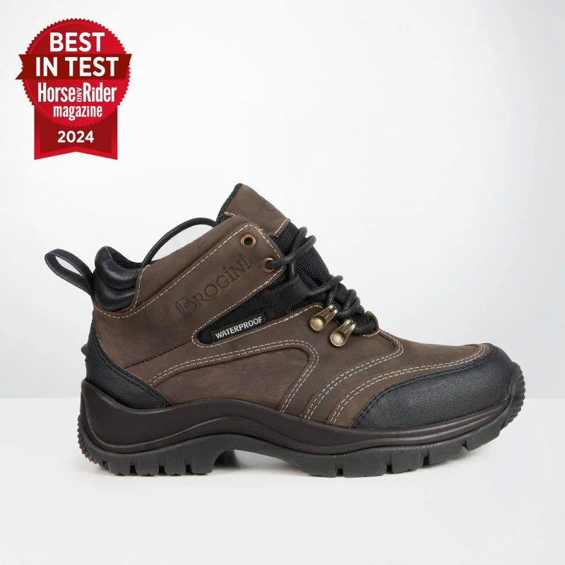 Image of Brogini Montiere Heavy-Duty Waterproof Yard Boots - Brown Brown 4.5