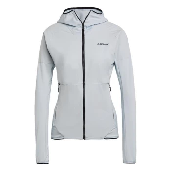 Image of adidas Terrex Skyclimb Fleece Jacket Womens - Halo Blue