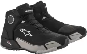 Image of Alpinestars CR-X Drystar Motorcycle Shoes, black-grey, Size 41, black-grey, Size 41