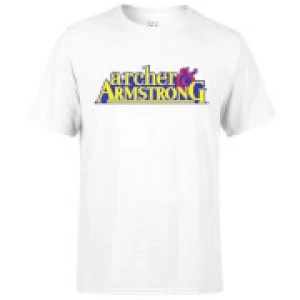 Image of Valiant Comics Classic Archer and Armstrong Logo T-Shirt - M - White