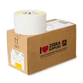 Image of Zebra Z-Select 2000T (800640-605) Original White Labels 102mm x 152mm - 4 Pack (4 x 1142 Labels)