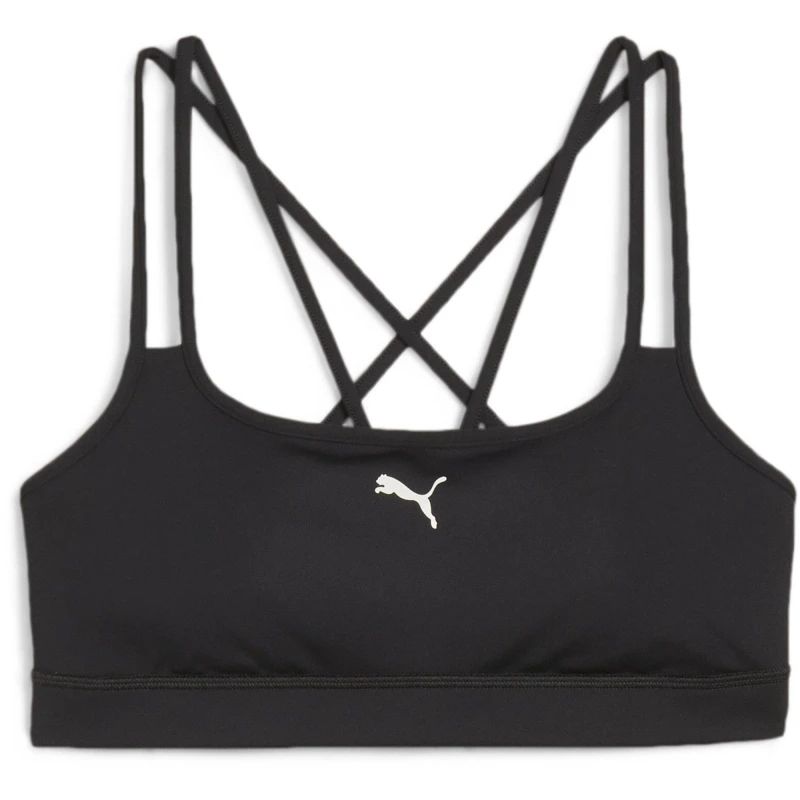 Image of Puma STRAPPY BRA - Black 8