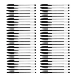 Image of Value Medium Ballpoint Pen 0.7mm - Black (50 Pack)