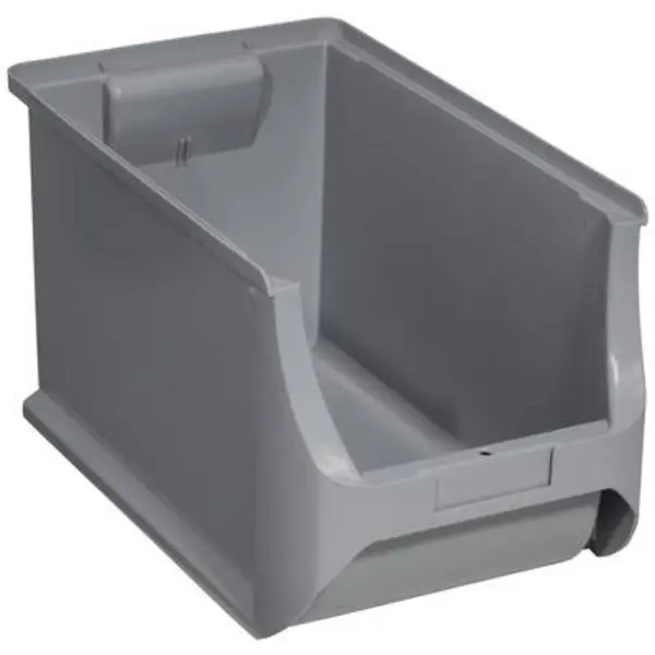 Image of Allit 456275 Workshop Storage bin ProfiPlus Box RE 4H Stackable (L x W x H) 355 x 205 x 200 mm Grey 456275