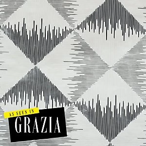 Image of Arthouse Aztec Geometric Mono Wallpaper 10.05m x 53cm