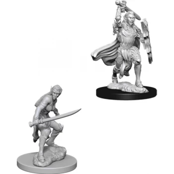 Image of D&D Nolzur's Marvelous Unpainted Miniatures Female Elf Fighter