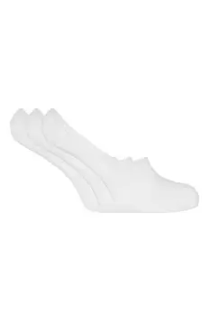 Image of Invisible Footies Cotton Socks With Anti Slip Gripping Technology (3 Pairs)