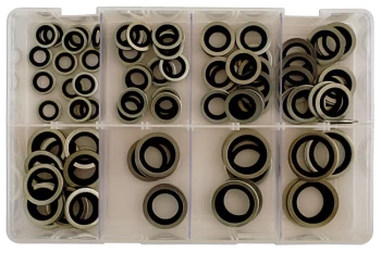 Image of Assorted Bonded Seal Washers MM (Dowty) Box Qty 90 Connect 31873
