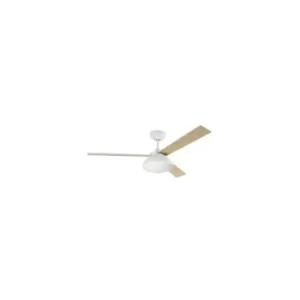 Image of Faro Rodas LED Ceiling Fan 132cm White 3 Blades 20W