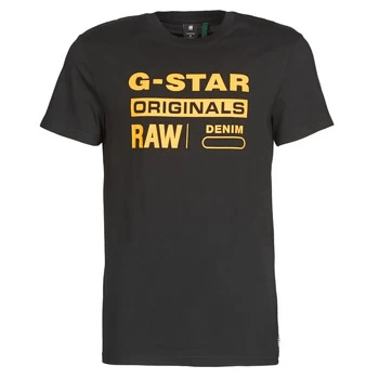Image of G-Star Raw COMPACT JERSEY O mens T shirt in Black - Sizes XXL,S,M,L,UK XS,UK S,UK M,UK L,UK XL,UK XXL