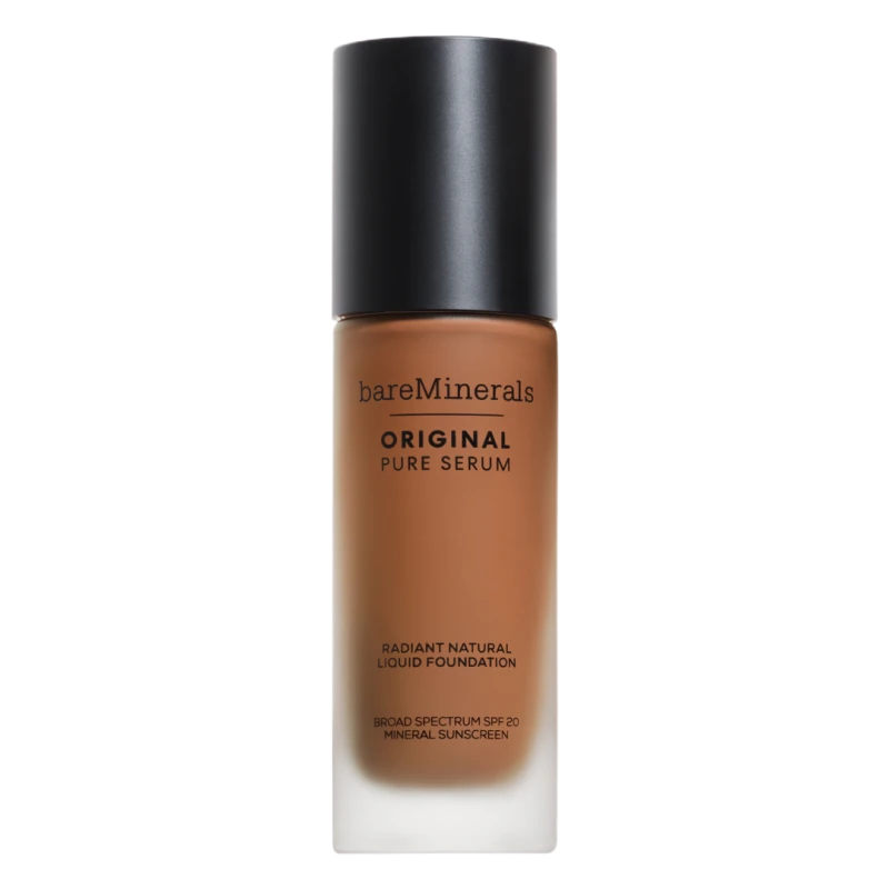 Image of bareMinerals Original Pure Serum Radiant Natural Liquid Foundation Mineral SPF20 30ml (Various Shades) - Deep Warm 5