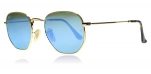 Image of Ray-Ban 3548N Sunglasses Gold 001-9O