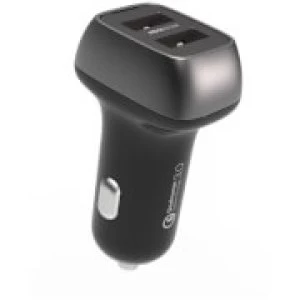 Image of Mixx 2 Port In-Car Charger with QC3