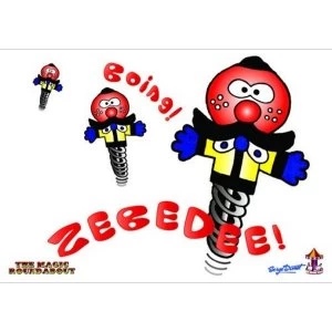 Image of Magic Roundabout - Zebedee Postcard